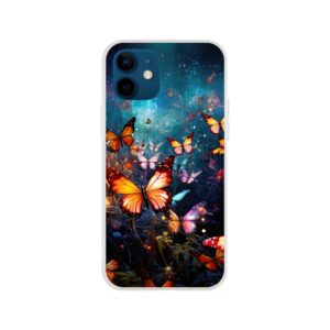 Butterflies of Light Colorful Phone Case - Flexi case, Apple - iPhone 12