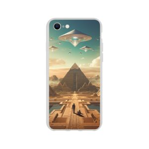 Sci-Fi Futuristic Egypt Phone Case - Flexi case, Apple - iPhone SE