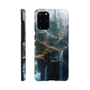 Elven Kingdom Fantasy Landscape Phone Case - Tough case, Samsung - Galaxy S20 Plus