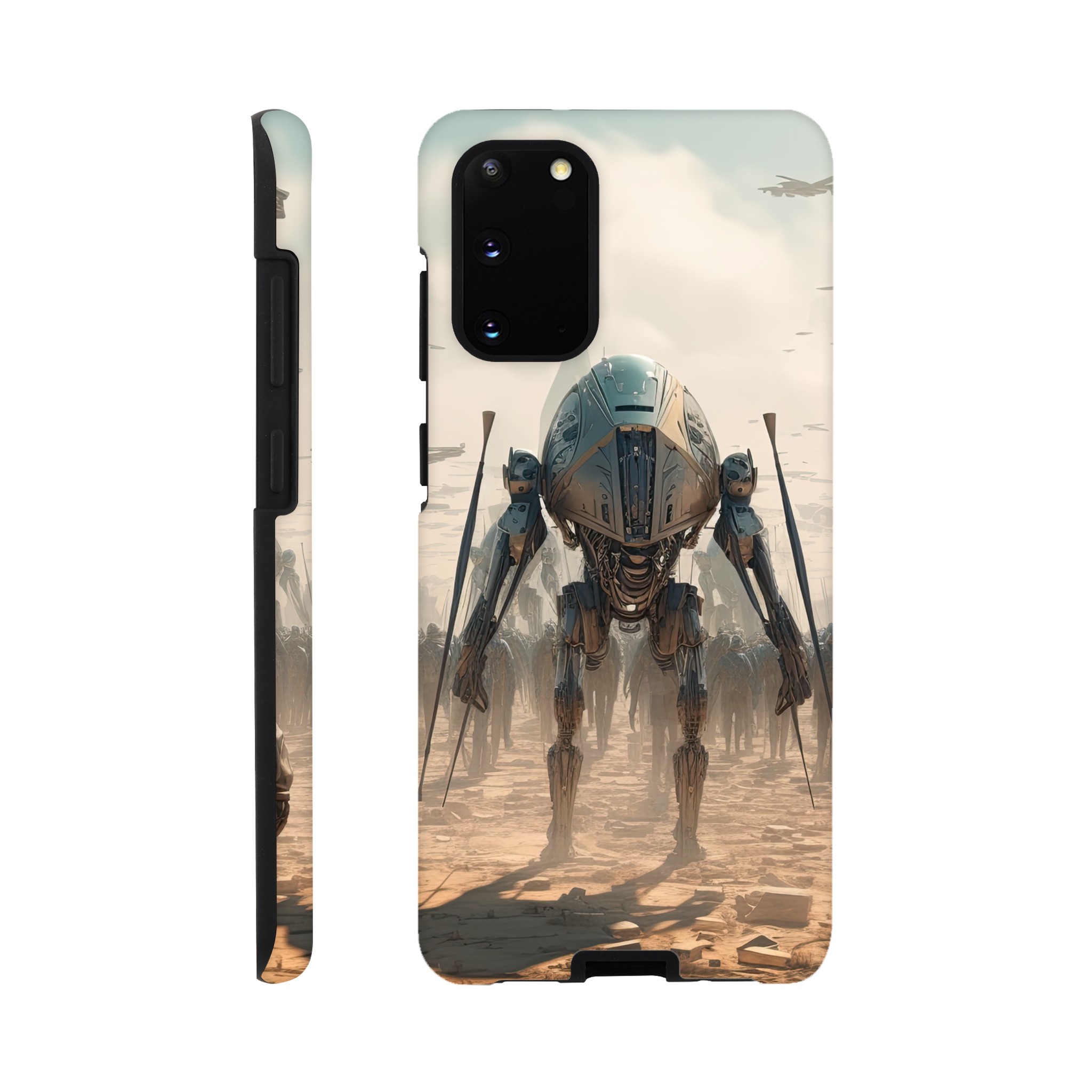 Future War Sci-Fi Futuristic Phone Case – Tough case, Samsung – Galaxy S20