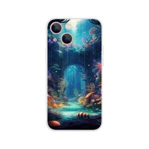 Underwater Paradise Ocean Phone Case - Flexi case, Apple - iPhone 13 Mini