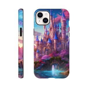 Colorful Fairy Tale Castle Phone Case - Tough case, Apple - iPhone 14 Plus