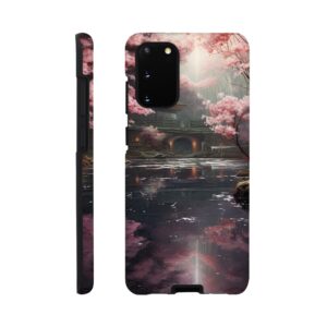 Secret Cherry Blossom Temple Phone Case - Tough case, Samsung - Galaxy S20