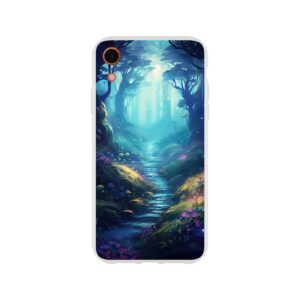 Path Through the Magic Forest Phone Case - Flexi case, Apple - iPhone XR