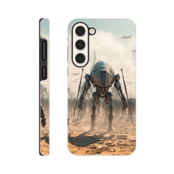 Future War Sci-Fi Futuristic Phone Case - Tough case, Samsung - Galaxy S23 Plus