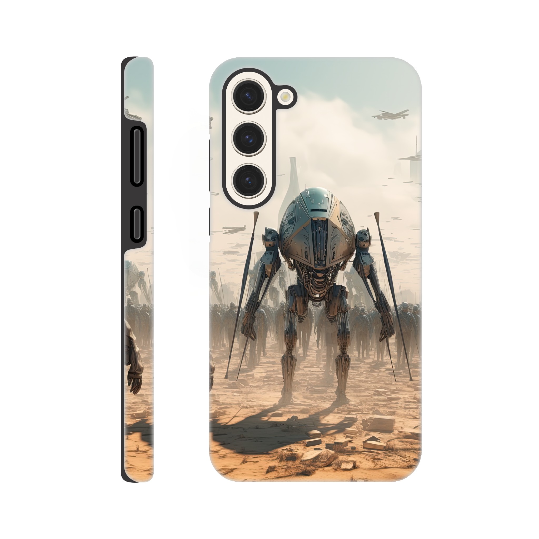 Future War Sci-Fi Futuristic Phone Case – Tough case, Samsung – Galaxy S23 Plus