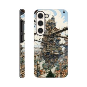 Surreal City Abstract Phone Case - Tough case, Samsung - Galaxy S23