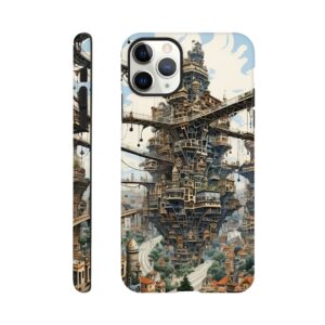 Surreal City Abstract Phone Case - Tough case, Apple - iPhone 11 Pro Max