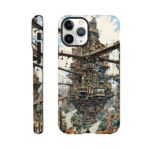 Surreal City Abstract Phone Case - Tough case, Apple - iPhone 11 Pro