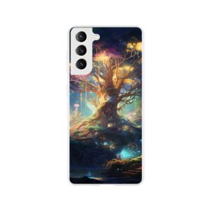 Magical Tree Kingdom Phone Case - Flexi case, Samsung - Galaxy S21