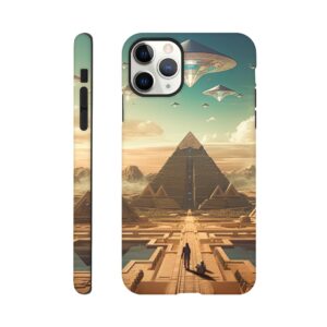 Sci-Fi Futuristic Egypt Phone Case - Tough case, Apple - iPhone 11 Pro Max