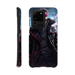 Cool Cyberpunk Dude Phone Case - Tough case, Samsung - Galaxy S20 Ultra