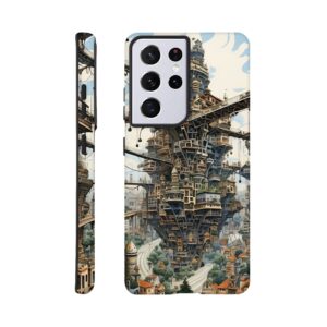Surreal City Abstract Phone Case - Tough case, Samsung - Galaxy S21 Ultra