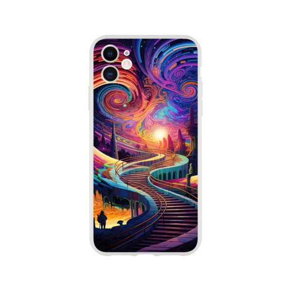 Trippy Colorful Adventure Phone Case - Flexi case, Apple - iPhone 11