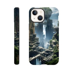 Sci-Fi Concept World Phone Case - Tough case, Apple - iPhone 13 Mini