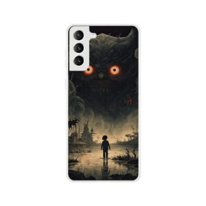The Watcher Fantasy Monster Phone Case - Flexi case, Samsung - Galaxy S21 Plus