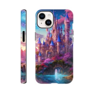 Colorful Fairy Tale Castle Phone Case - Tough case, Apple - iPhone 14