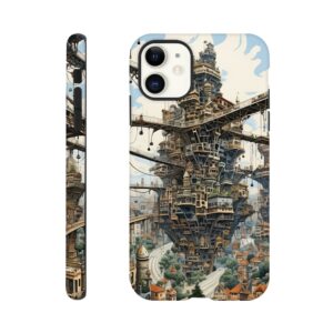 Surreal City Abstract Phone Case - Tough case, Apple - iPhone 11