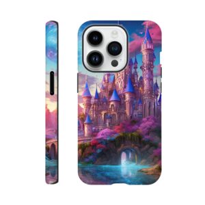 Colorful Fairy Tale Castle Phone Case - Tough case, Apple - iPhone 14 Pro