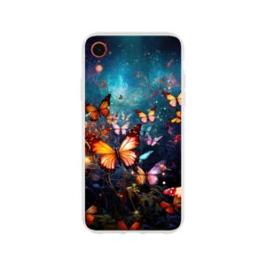 Butterflies of Light Colorful Phone Case - Flexi case, Apple - iPhone XR