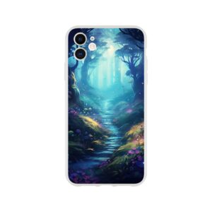 Path Through the Magic Forest Phone Case - Flexi case, Apple - iPhone 11