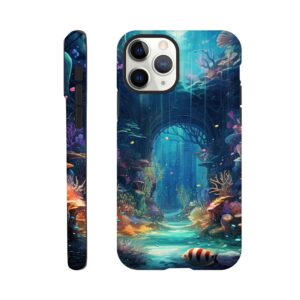 Underwater Paradise Ocean Phone Case - Tough case, Apple - iPhone 11 Pro