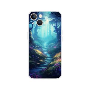 Path Through the Magic Forest Phone Case - Flexi case, Apple - iPhone 13