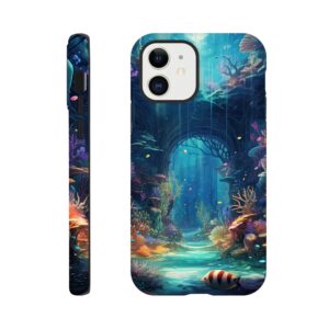 Underwater Paradise Ocean Phone Case - Tough case, Apple - iPhone 12