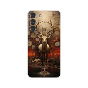 Forest Spirit God of Time Phone Case - Flexi case, Samsung - Galaxy S22