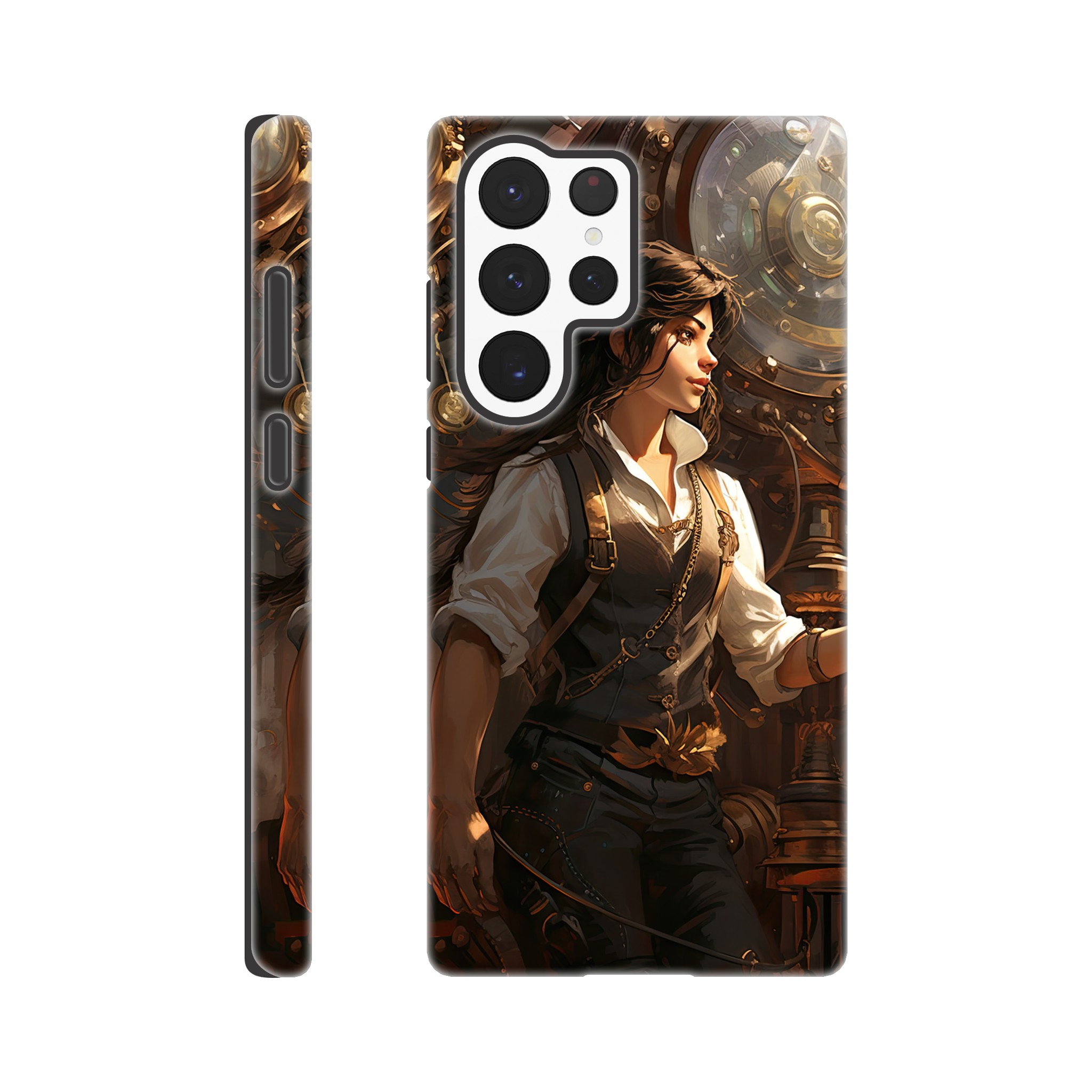 Steampunk Princess Fantasy Phone Case – Tough case, Samsung – Galaxy S22 Ultra
