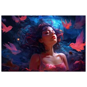 Sweet Dreams Beautiful Canvas Print - 50x75 cm / 20x30″, Slim