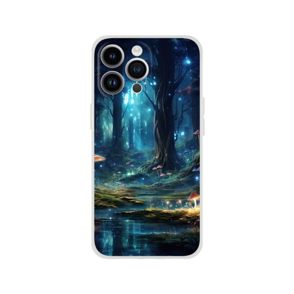 Enchanted Forest of Lights Phone Case - Flexi case, Apple - iPhone 14 Pro Max