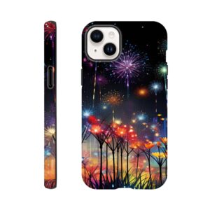 Fireworks and Flowers of Light and Color Phone Case - Tough case, Apple - iPhone 14 Plus