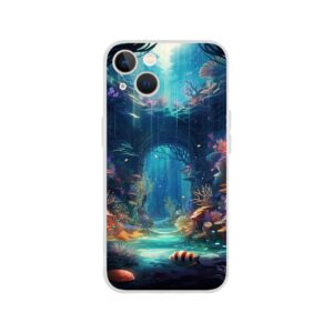 Underwater Paradise Ocean Phone Case - Flexi case, Apple - iPhone 13