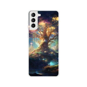 Magical Tree Kingdom Phone Case - Flexi case, Samsung - Galaxy S21 Plus