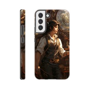 Steampunk Princess Fantasy Phone Case - Tough case, Samsung - Galaxy S22 Plus