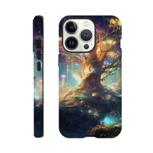 Magical Tree Kingdom Phone Case - Tough case, Apple - iPhone 13 Pro