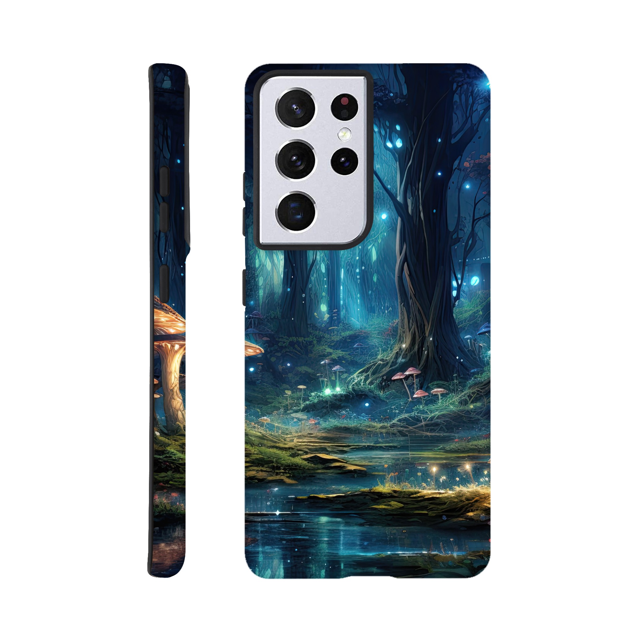 Enchanted Forest of Lights Phone Case – Tough case, Samsung – Galaxy S21 Ultra
