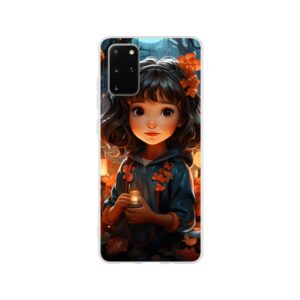 Enchanted World – Girl – Phone Case - Flexi case, Samsung - Galaxy S20 Plus