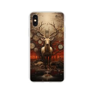 Forest Spirit God of Time Phone Case - Flexi case, Apple - iPhone X