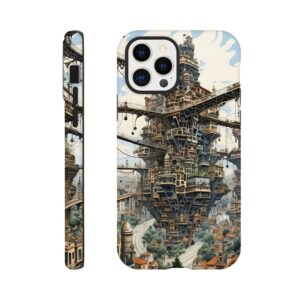 Surreal City Abstract Phone Case - Tough case, Apple - iPhone 12 Pro