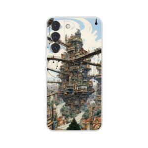 Surreal City Abstract Phone Case - Flexi case, Samsung - Galaxy S22