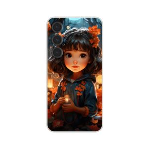 Enchanted World – Girl – Phone Case - Flexi case, Samsung - Galaxy S23