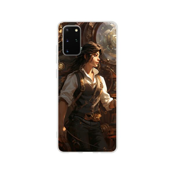 Steampunk Princess Fantasy Phone Case - Flexi case, Samsung - Galaxy S20 Plus
