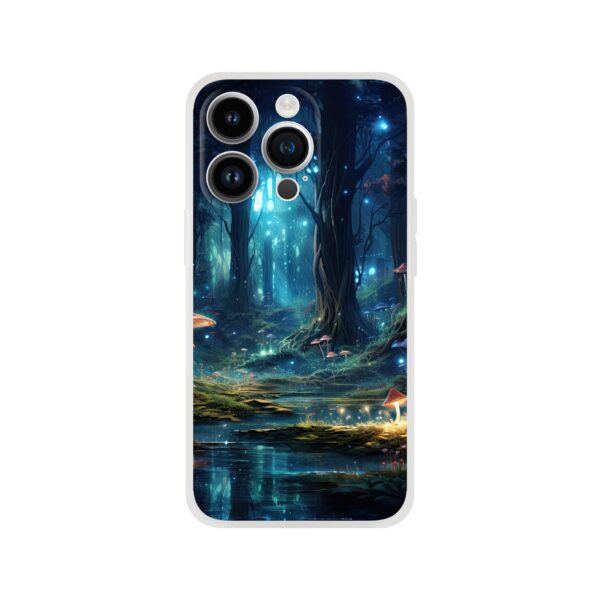 Enchanted Forest of Lights Phone Case - Flexi case, Apple - iPhone 14 Pro
