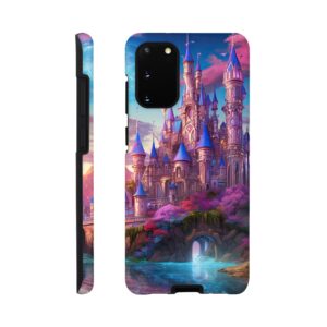 Colorful Fairy Tale Castle Phone Case - Tough case, Samsung - Galaxy S20