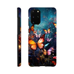 Butterflies of Light Colorful Phone Case - Tough case, Samsung - Galaxy S20 Plus
