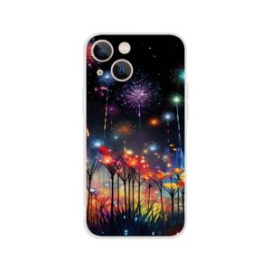 Fireworks and Flowers of Light and Color Phone Case - Flexi case, Apple - iPhone 13 Mini