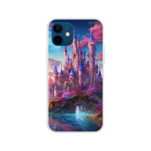 Colorful Fairy Tale Castle Phone Case - Flexi case, Apple - iPhone 12