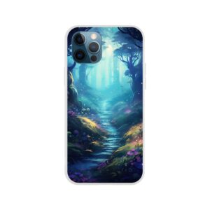 Path Through the Magic Forest Phone Case - Flexi case, Apple - iPhone 12 Pro